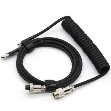 Mechanical Keyboard Coiled Cable-min